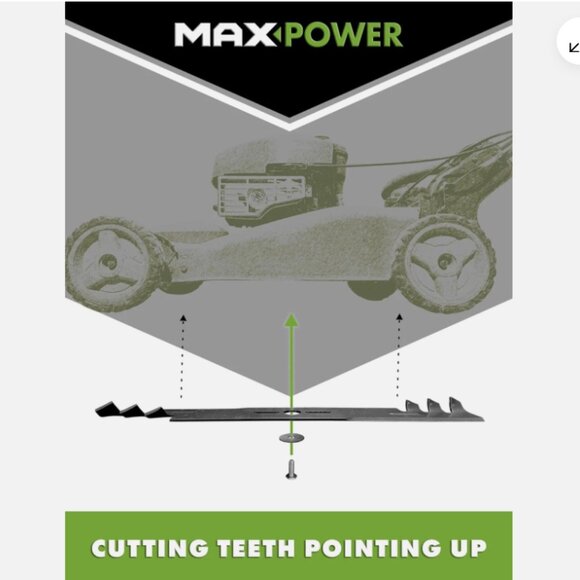 21-Inch Universal Gold Metal Comercial Mulching Lawn Mower Blade 331981B - Picture 7 of 12